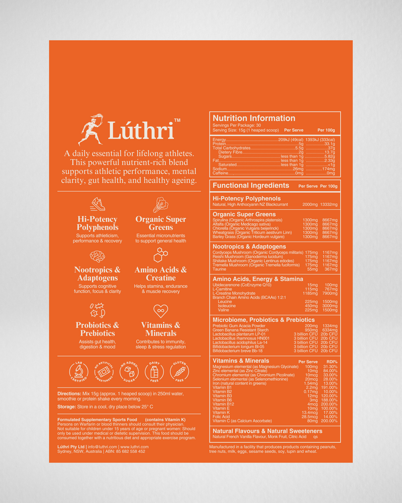 Lúthri Athletic Nutrients
