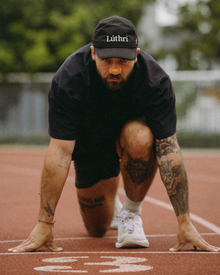 Lúthri Athletics "Heritage" Running Hat (Soft Curve Brim & UPF 50+)