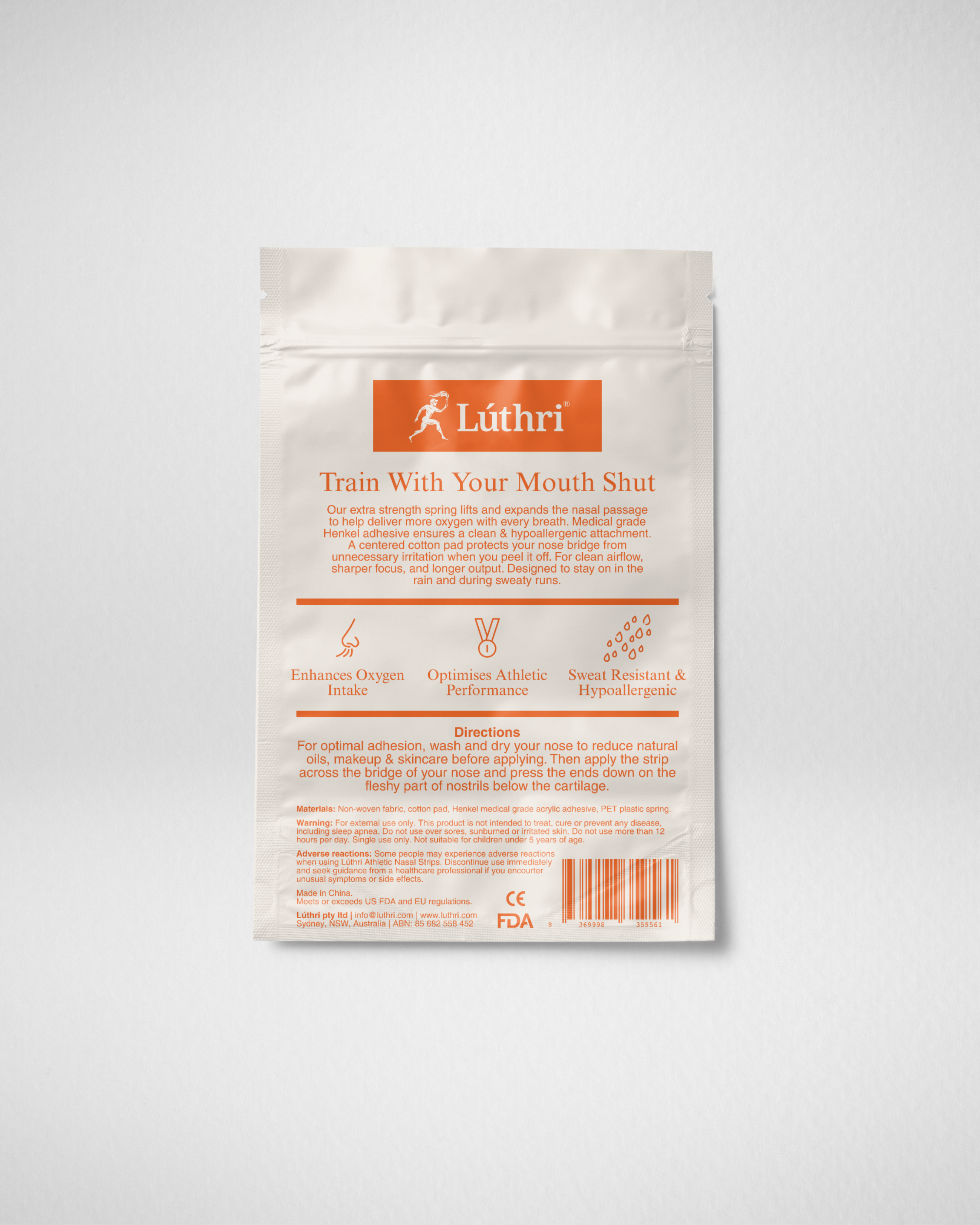 Lúthri Athletic Nasal Strips